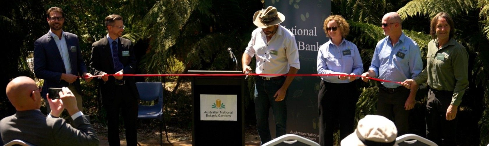 ANBG seed bank opening