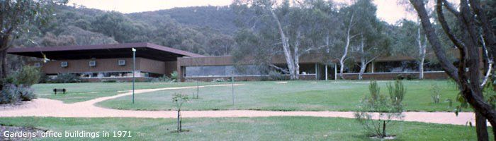 The Gardens office buildings in 1971.