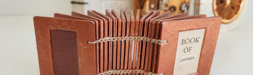 A collection of Coptic stich bound books